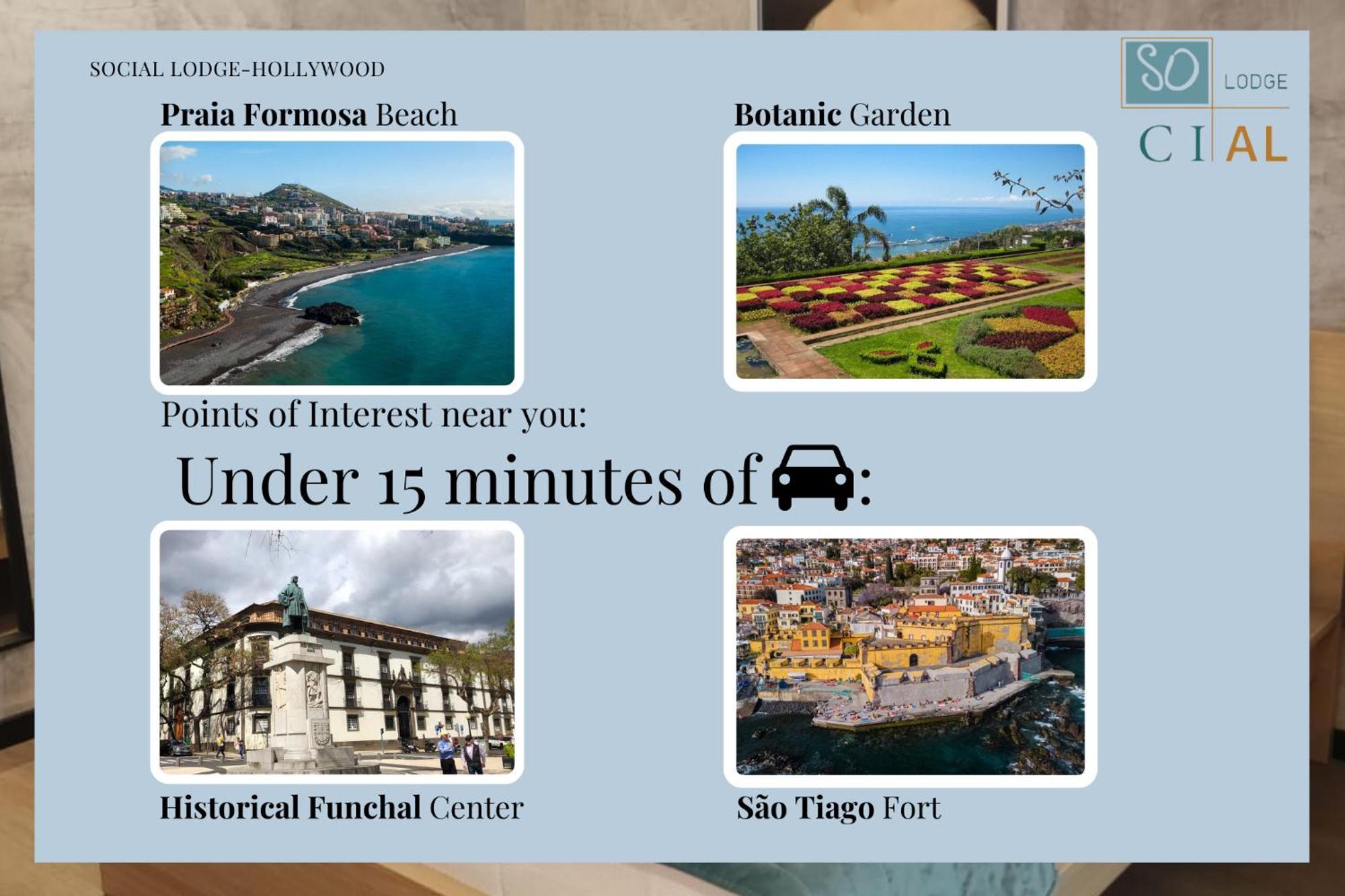 Social Lodge - Hollywood Funchal  Luaran gambar